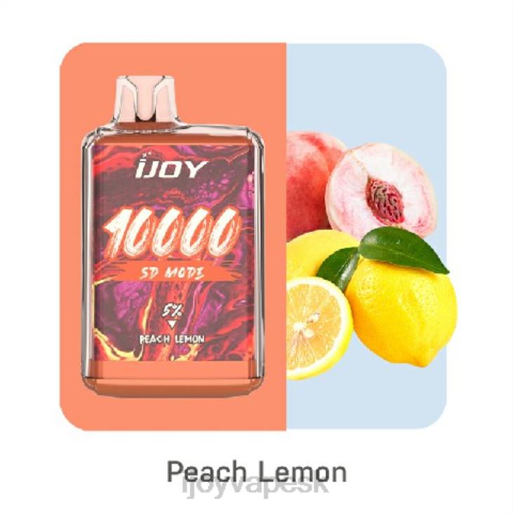iJOY Vapes For Sale | iJOY Bar SD10000 jednorazové 8X02168 broskyňový citrón